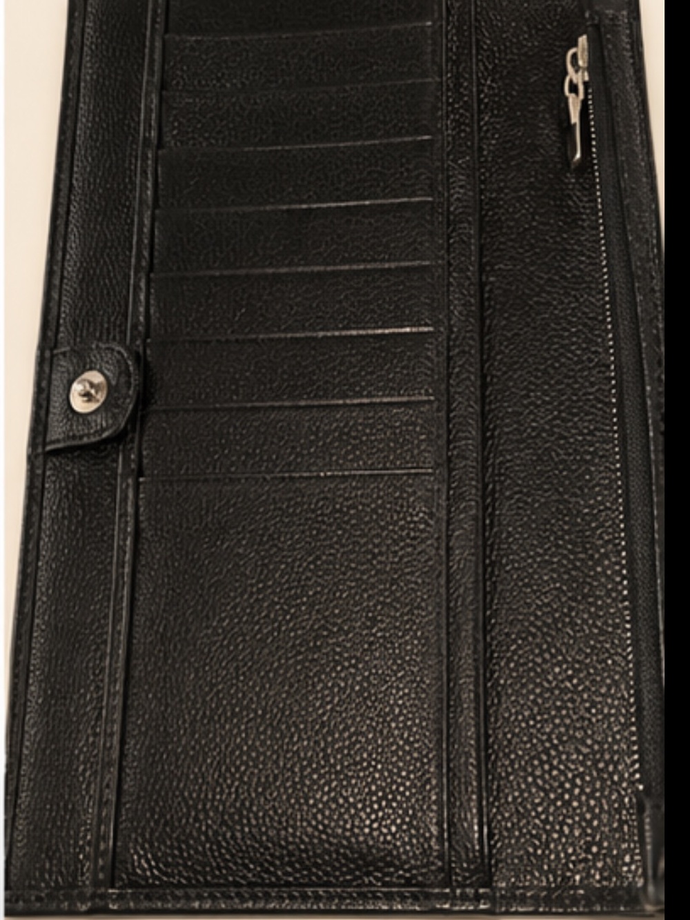 Salvatore Ferragamo Gancini Pebbled Continental Wallet EUC - Picture 3 of 8